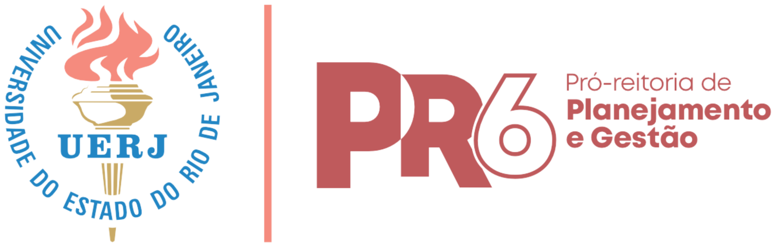 UERJ · PR-6, Pró-reitoria de Planejamento e Gestão: página inicial
